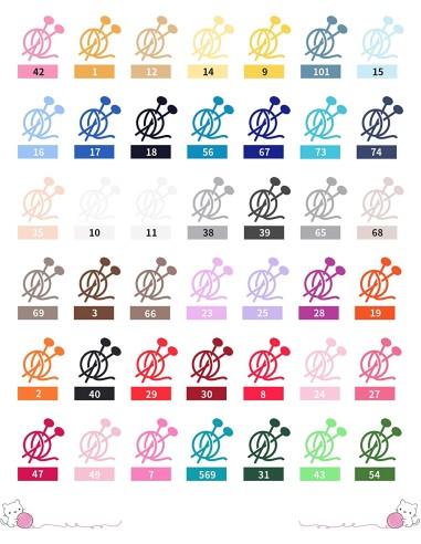 Melissa Hilo 100% Acrilico Ovillo de...