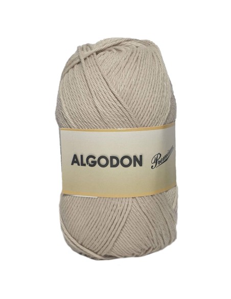 Hilo Ovillo de Algodón Premium 100% Algodón perfecto para DIY y tejer a mano 100 g, aprox. 220 metros