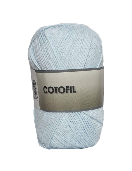 Hilo Ovillo de Cotofil 100% Algodón perfecto para DIY y tejer a mano 100 g, aprox. 250 metros