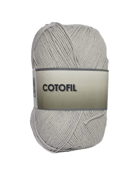 Hilo Ovillo de Cotofil 100% Algodón perfecto para DIY y tejer a mano 100 g, aprox. 250 metros
