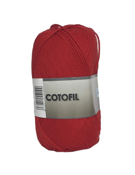 Hilo Ovillo de Cotofil 100% Algodón perfecto para DIY y tejer a mano 100 g, aprox. 250 metros