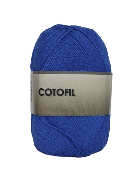 Hilo Ovillo de Cotofil 100% Algodón perfecto para DIY y tejer a mano 100 g, aprox. 250 metros