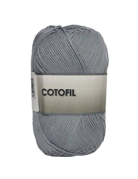 Hilo Ovillo de Cotofil 100% Algodón perfecto para DIY y tejer a mano 100 g, aprox. 250 metros