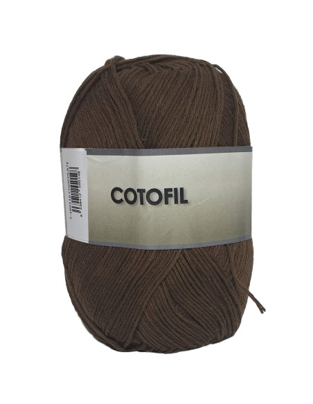 Hilo Ovillo de Cotofil 100% Algodón perfecto para DIY y tejer a mano 100 g, aprox. 250 metros