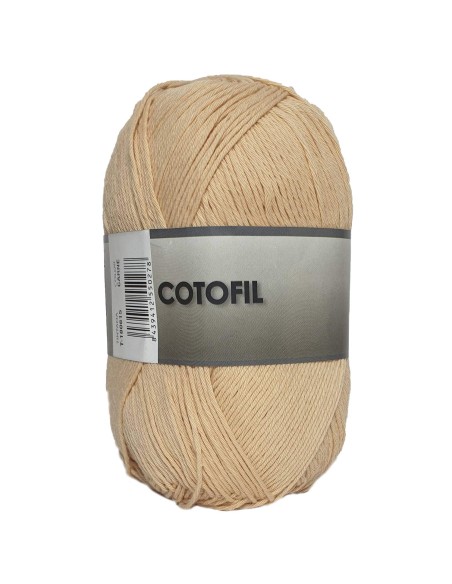 Hilo Ovillo de Cotofil 100% Algodón perfecto para DIY y tejer a mano 100 g, aprox. 250 metros
