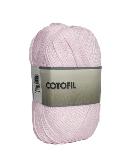Hilo Ovillo de Cotofil 100% Algodón perfecto para DIY y tejer a mano 100 g, aprox. 250 metros