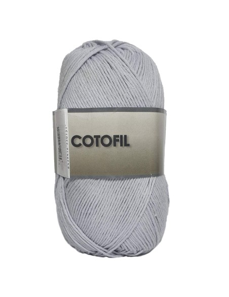 Hilo Ovillo de Cotofil 100% Algodón perfecto para DIY y tejer a mano 100 g, aprox. 250 metros
