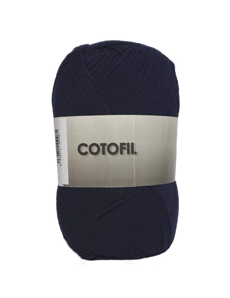 Hilo Ovillo de Cotofil 100% Algodón perfecto para DIY y tejer a mano 100 g, aprox. 250 metros