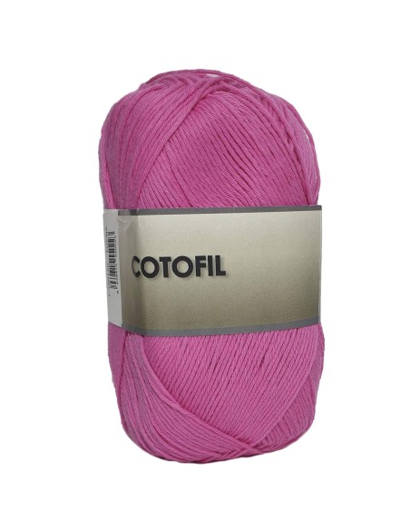 Hilo Ovillo de Cotofil 100% Algodón perfecto para DIY y tejer a mano 100 g, aprox. 250 metros