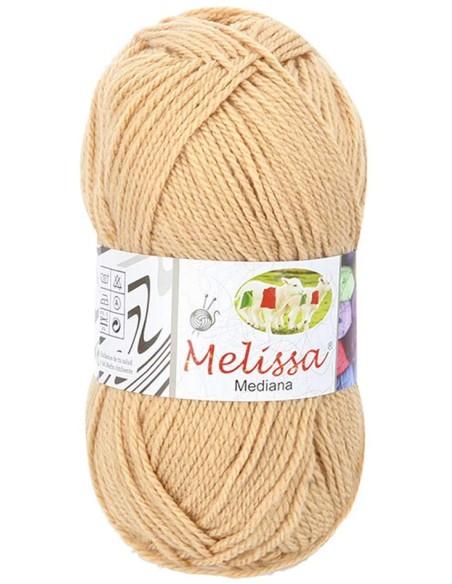 Melissa Hilo 100% Acrilico Ovillo de Lana Mediana 200m 100g para DIY Tejer y Ganchillo, Certificado OEKO-TEX Standard 100