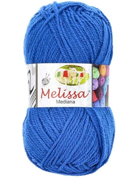 Melissa Hilo 100% Acrilico Ovillo de Lana Mediana 200m 100g para DIY Tejer y Ganchillo, Certificado OEKO-TEX Standard 100