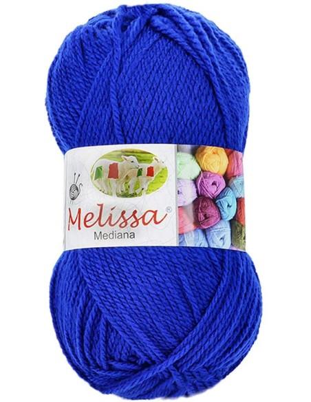 Melissa Hilo 100% Acrilico Ovillo de Lana Mediana 200m 100g para DIY Tejer y Ganchillo, Certificado OEKO-TEX Standard 100