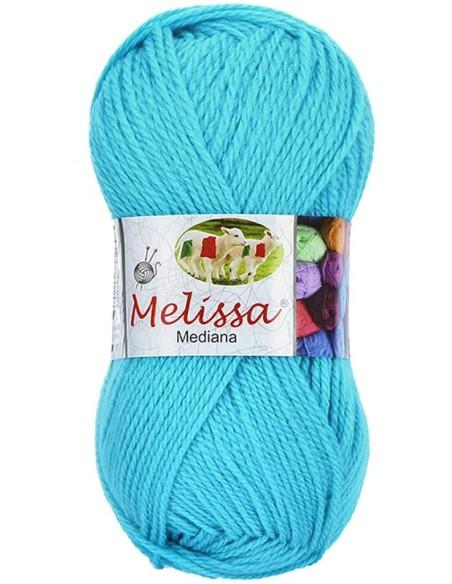 Melissa Hilo 100% Acrilico Ovillo de Lana Mediana 200m 100g para DIY Tejer y Ganchillo, Certificado OEKO-TEX Standard 100