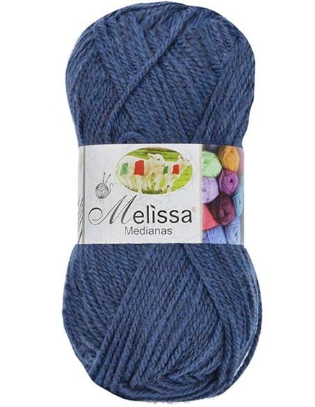 Melissa Hilo 100% Acrilico Ovillo de Lana Mediana 200m 100g para DIY Tejer y Ganchillo, Certificado OEKO-TEX Standard 100