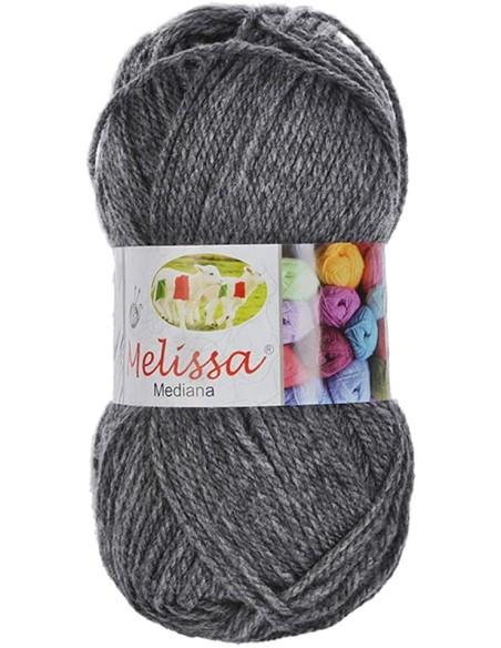 Melissa Hilo 100% Acrilico Ovillo de Lana Mediana 200m 100g para DIY Tejer y Ganchillo, Certificado OEKO-TEX Standard 100
