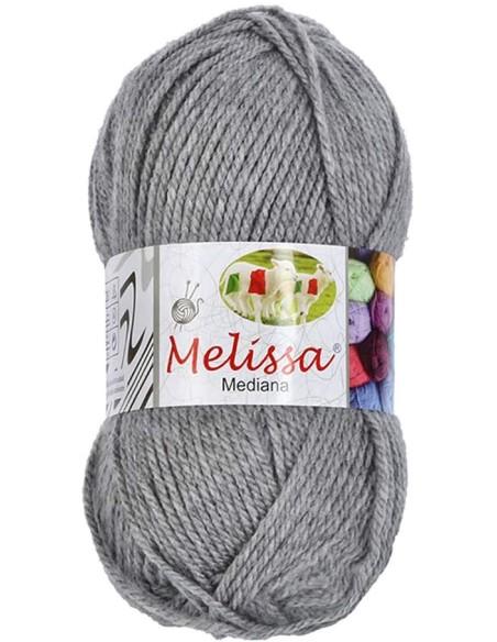 Melissa Hilo 100% Acrilico Ovillo de Lana Mediana 200m 100g para DIY Tejer y Ganchillo, Certificado OEKO-TEX Standard 100