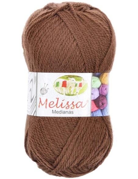 Melissa Hilo 100% Acrilico Ovillo de Lana Mediana 200m 100g para DIY Tejer y Ganchillo, Certificado OEKO-TEX Standard 100