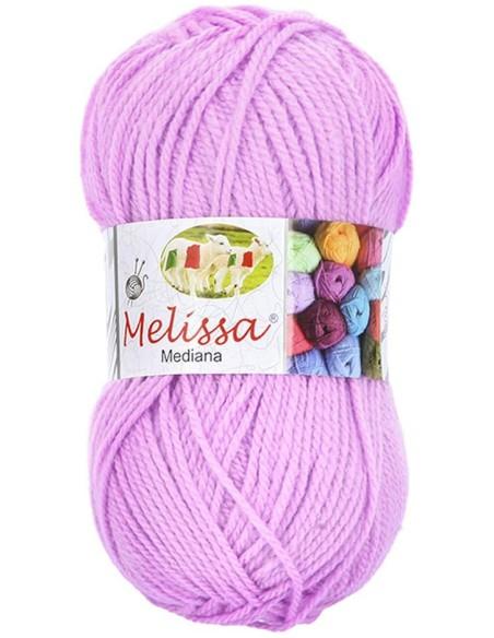 Melissa Hilo 100% Acrilico Ovillo de Lana Mediana 200m 100g para DIY Tejer y Ganchillo, Certificado OEKO-TEX Standard 100