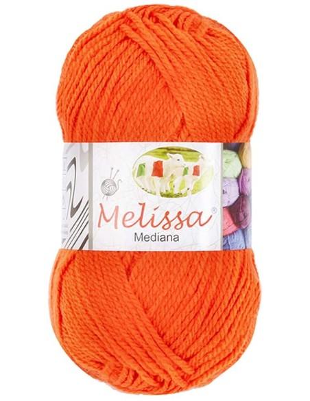 Melissa Hilo 100% Acrilico Ovillo de Lana Mediana 200m 100g para DIY Tejer y Ganchillo, Certificado OEKO-TEX Standard 100