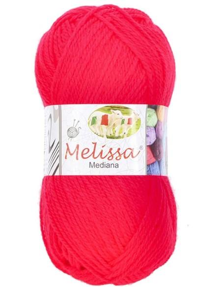 Melissa Hilo 100% Acrilico Ovillo de Lana Mediana 200m 100g para DIY Tejer y Ganchillo, Certificado OEKO-TEX Standard 100