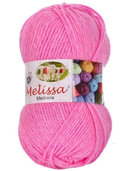 Melissa Hilo 100% Acrilico Ovillo de Lana Mediana 200m 100g para DIY Tejer y Ganchillo, Certificado OEKO-TEX Standard 100