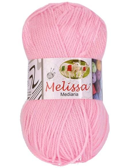 Melissa Hilo 100% Acrilico Ovillo de Lana Mediana 200m 100g para DIY Tejer y Ganchillo, Certificado OEKO-TEX Standard 100