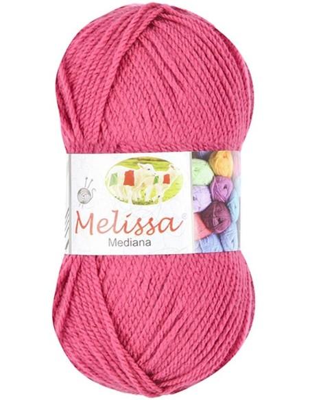 Melissa Hilo 100% Acrilico Ovillo de Lana Mediana 200m 100g para DIY Tejer y Ganchillo, Certificado OEKO-TEX Standard 100