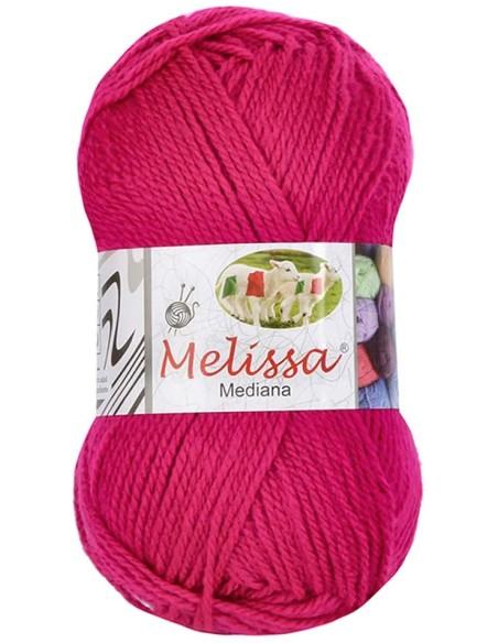 Melissa Hilo 100% Acrilico Ovillo de Lana Mediana 200m 100g para DIY Tejer y Ganchillo, Certificado OEKO-TEX Standard 100