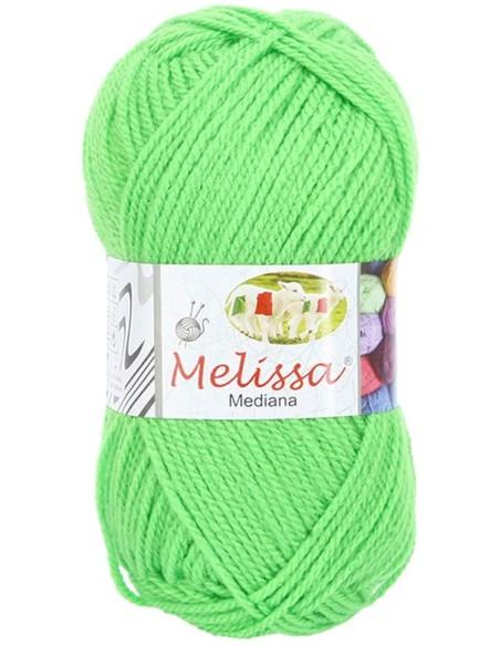Melissa Hilo 100% Acrilico Ovillo de Lana Mediana 200m 100g para DIY Tejer y Ganchillo, Certificado OEKO-TEX Standard 100