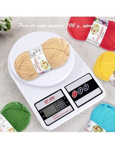 Melissa Hilo 100% Acrilico Ovillo de...