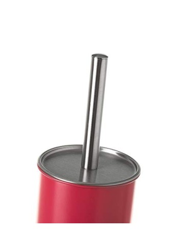 Juego de 2 Accesorios de Baño o Papelera contemporánea 3 litros y escobillero  Coral  