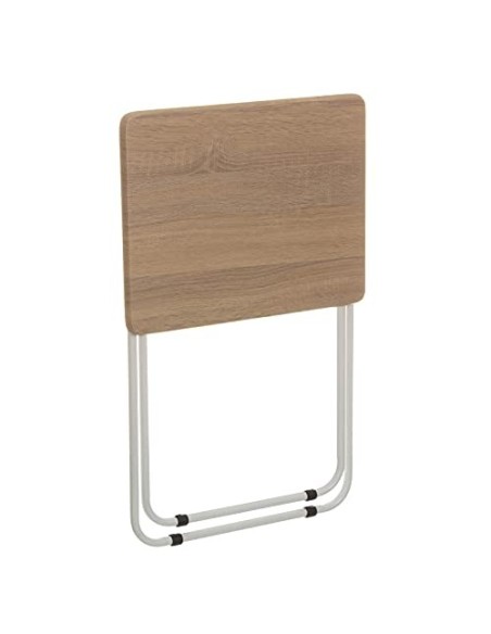 Mesita Plegable Nórdica de Madera Marrón 47x37x65cm
