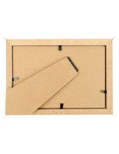 Marco de Fotos 10 x 15 cm Blanco Hecho de Madera Panel de Cristal Marco de Fotos para Decoracion 2