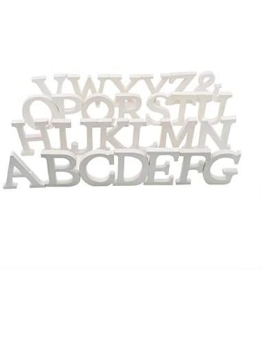 Letras y números de madera alfabeto...