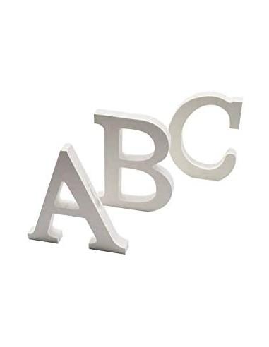 Letras y números de madera alfabeto...