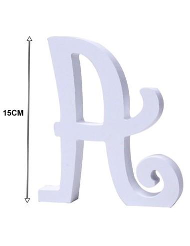 Letras y números de madera alfabeto...