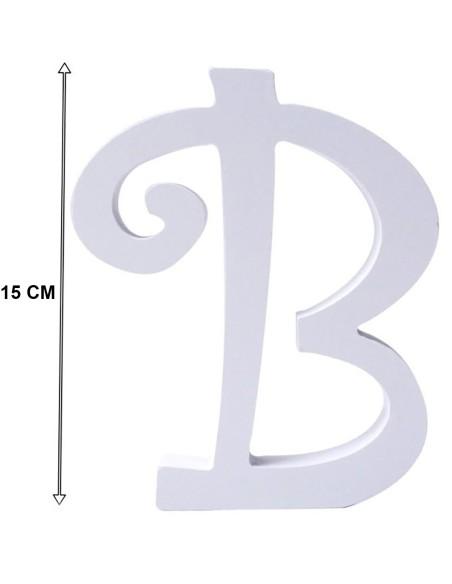 Letras y números de madera alfabeto para decoración 15cm
