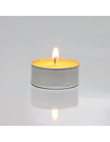 H HANSEL HOME Velas de Té Citronela Tealight Citronela Perfumada Antimosquitos Velas Citronela - Pack 60 Velas, 4,5 Horas de 