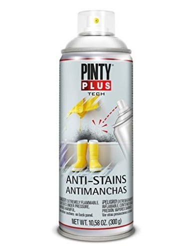 Pintura antihumedad spray PINTYPLUS TECH 520cc Antimanchas blanco X101