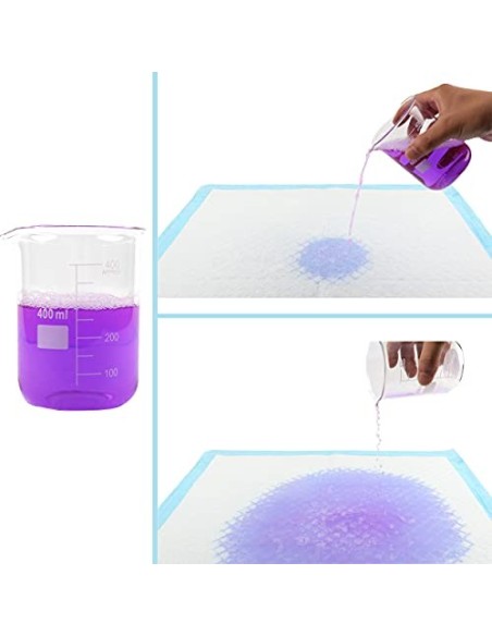 H HANSEL HOME Empapadores para Perros Gatos, Empapadores para Mascotas Toallitas de Entrenamiento para Mascotas  20 pcs 60 * 