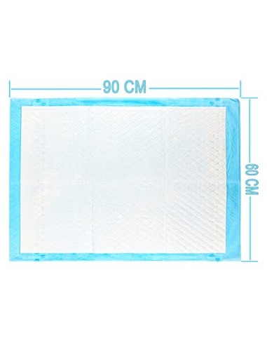 H HANSEL HOME Empapadores para Perros Gatos, Empapadores para Mascotas Toallitas de Entrenamiento para Mascotas  20 pcs 60 * 