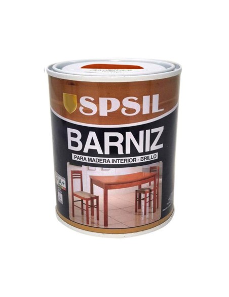 SPSIL Pintura Barniz para Madera, Pintura Barniz de Rápido Secado para Superfícies Interiores 375 ML