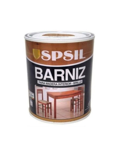 SPSIL Pintura Barniz para Madera, Pintura Barniz de Rápido Secado para Superfícies Interiores 375 ML