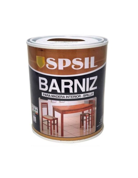 SPSIL Pintura Barniz para Madera, Pintura Barniz de Rápido Secado para Superfícies Interiores 375 ML