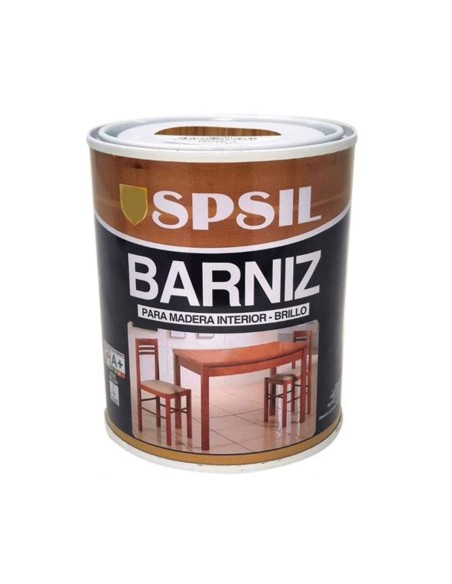 SPSIL Pintura Barniz para Madera, Pintura Barniz de Rápido Secado para Superfícies Interiores 375 ML