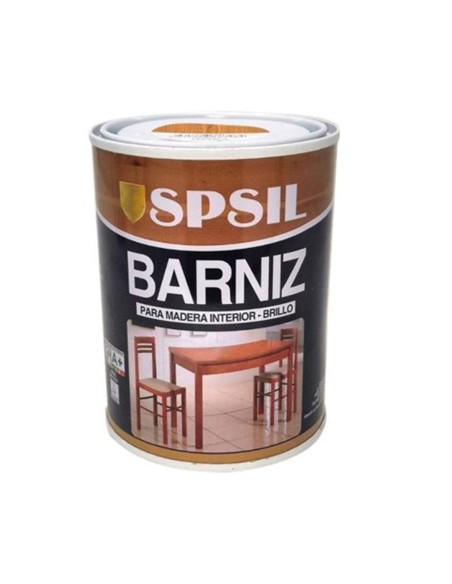 SPSIL Pintura Barniz para Madera, Pintura Barniz de Rápido Secado para Superfícies Interiores 375 ML