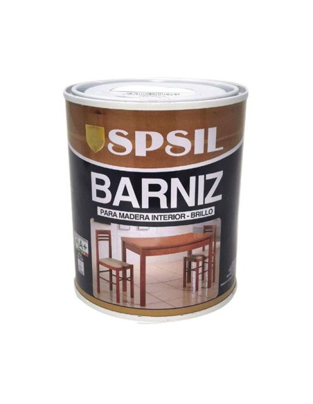 SPSIL Pintura Barniz para Madera, Pintura Barniz de Rápido Secado para Superfícies Interiores 375 ML