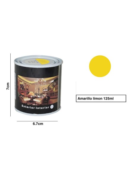 SPSIL Pintura Esmalte al Disolvente para Madera y Metal Interiores y Exteriores