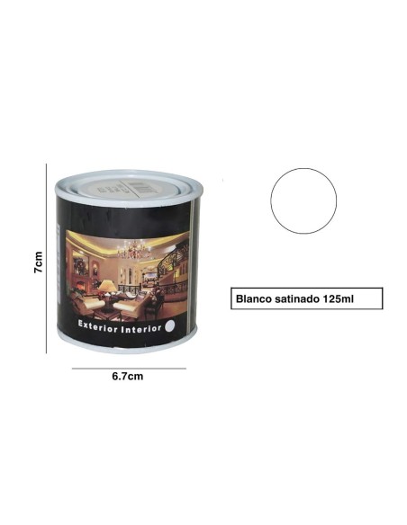 SPSIL Pintura Esmalte al Disolvente para Madera y Metal Interiores y Exteriores