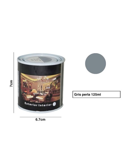 SPSIL Pintura Esmalte al Disolvente para Madera y Metal Interiores y Exteriores